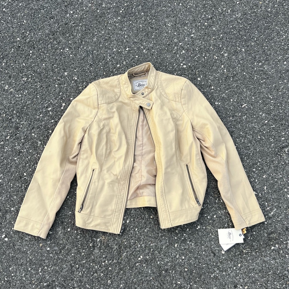 Brand new with tags, faux leather jacket